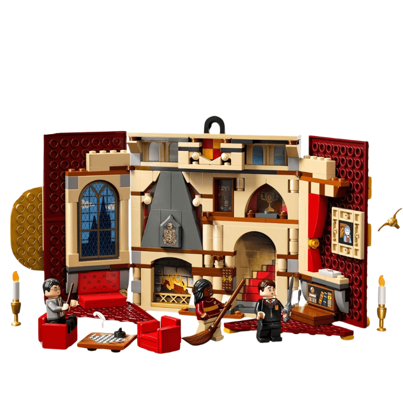 Banner das Casas - Harry Potter | 349 PCS - BlocoLab