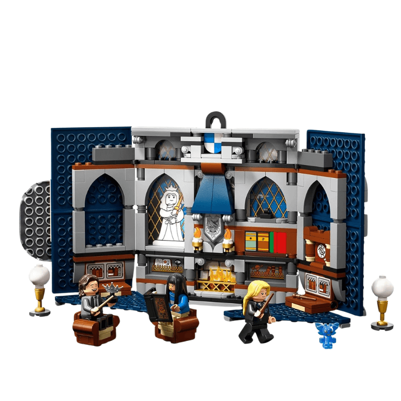 Banner das Casas - Harry Potter | 349 PCS - BlocoLab