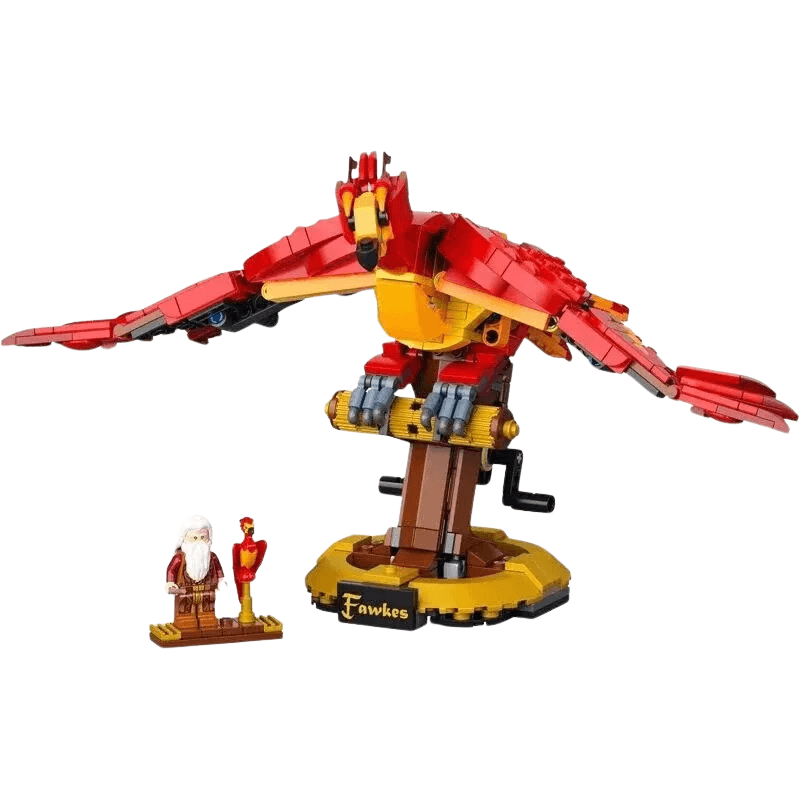 Fênix Fawkes - Harry Potter | 597PCS - BlocoLab