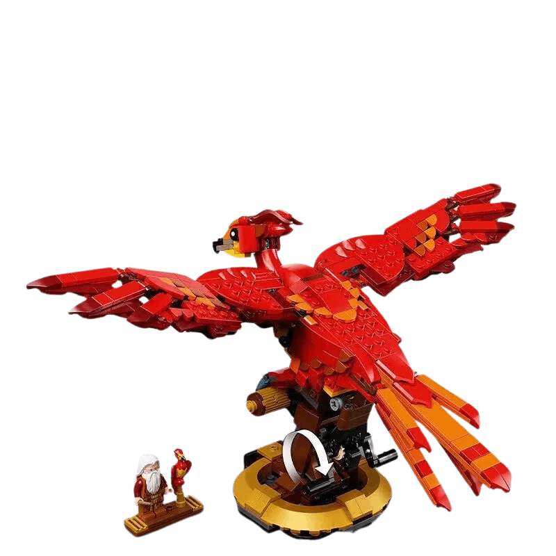Fênix Fawkes - Harry Potter | 597PCS - BlocoLab