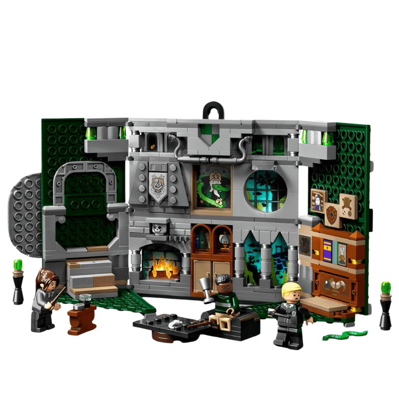 Banner das Casas - Harry Potter | 349 PCS - BlocoLab