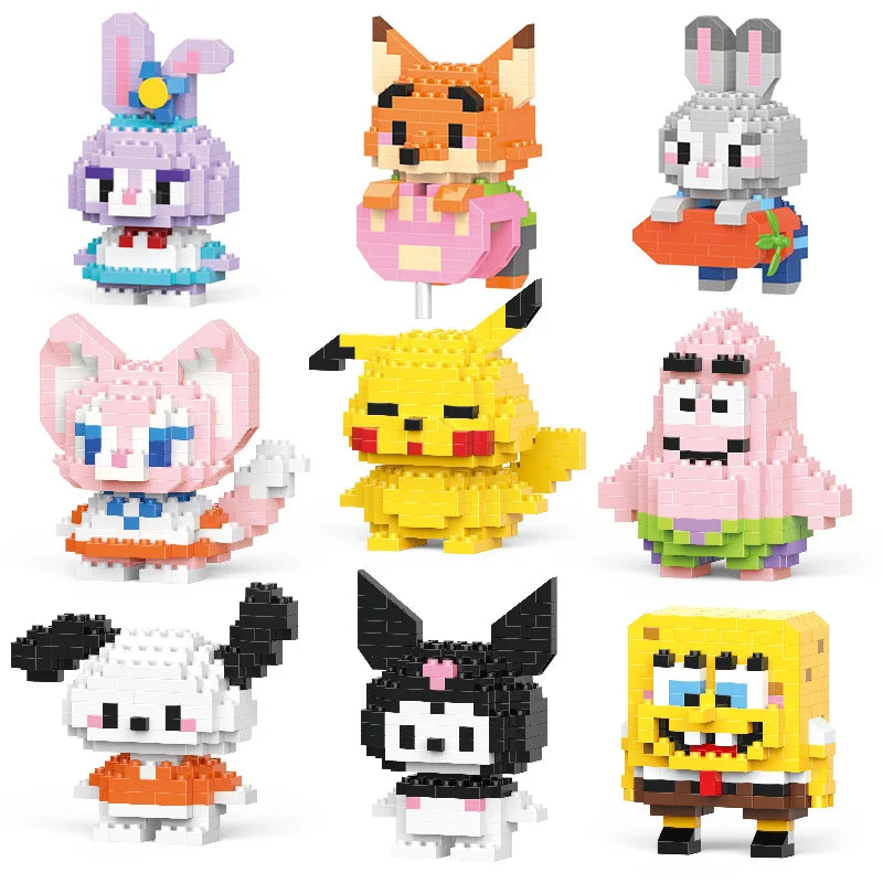 Casal Disney | 129PCS - BlocoLab