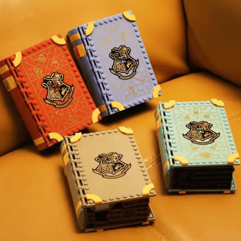 Livros Magicos Hogwarts - Harry Potter | 297 PCS - BlocoLab